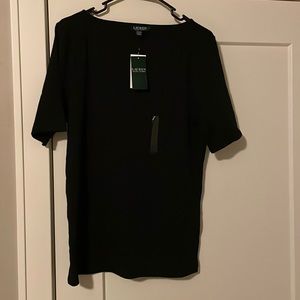 Ralph Lauren boatneck elbow length sleeve